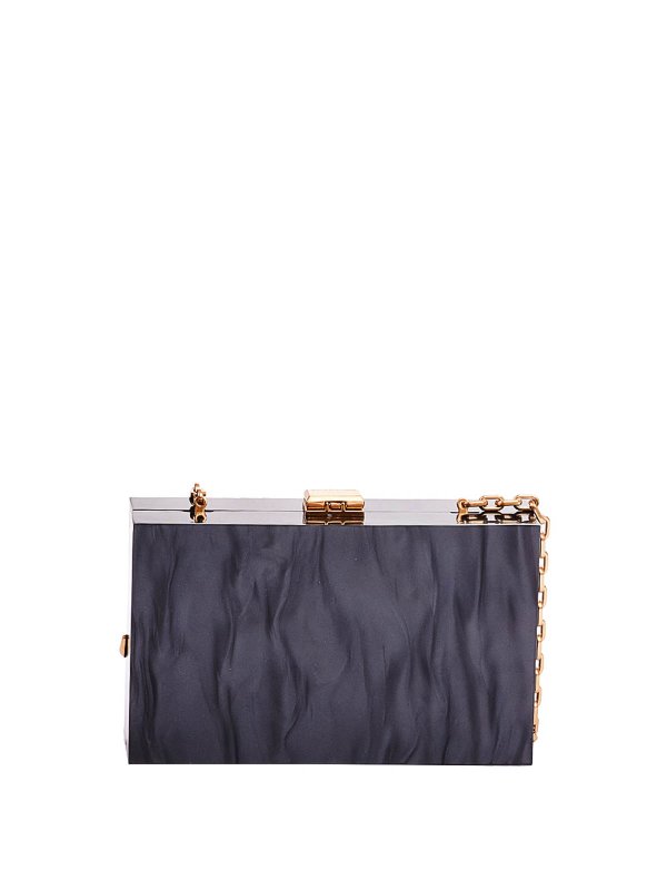 クラッチバッグ - 黒 Replica 
online: KARL LAGERFELD