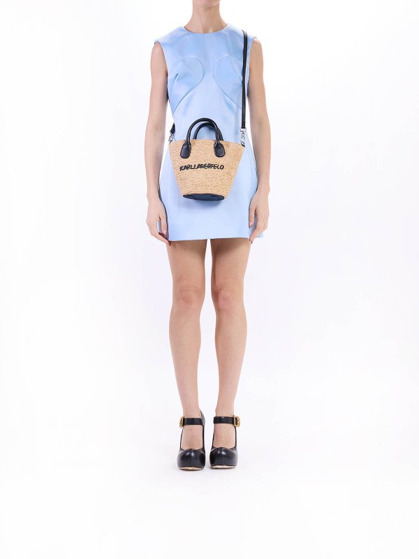 KARL LAGERFELD: クロスボディバッグ online - クロスボディバッグ - ベージュ