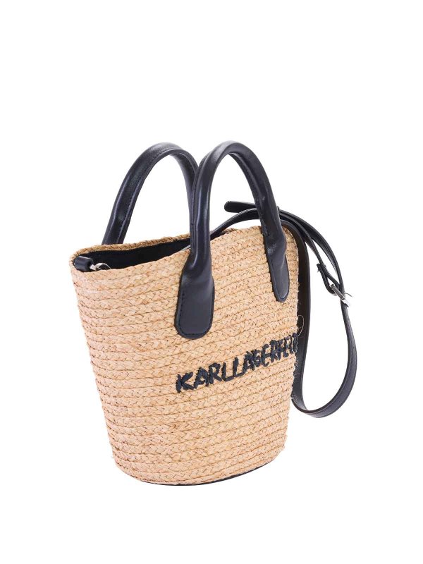 The Best Shops KARL LAGERFELD: クロスボディバッグ - クロスボディバッグ - ベージュ