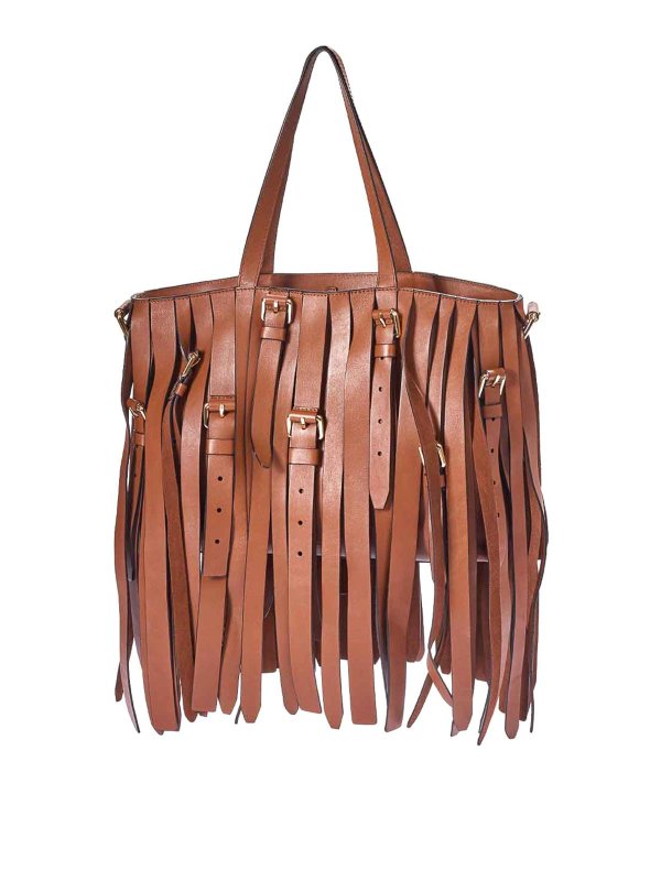 MOSCHINO: Handtaschen - Shopper - Beige