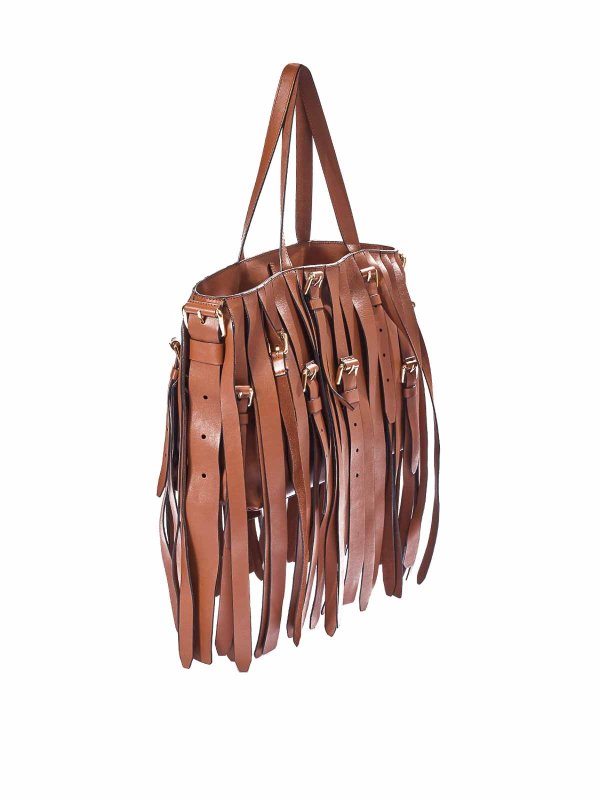 MOSCHINO: Handtaschen online - Shopper - Beige