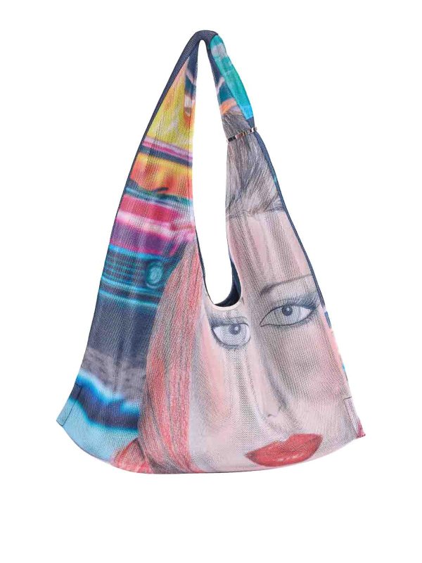 SUNNEI: cross body bags - Multitasking Printed Bag