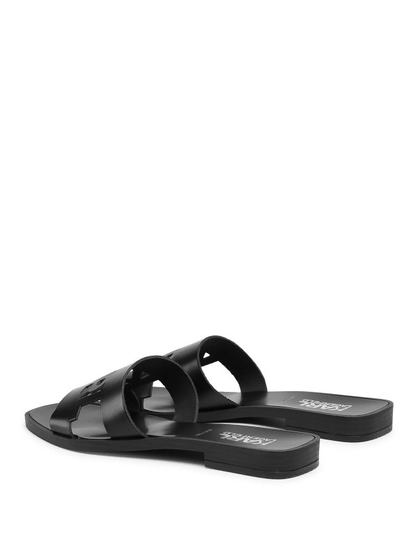 The Best Shops KARL LAGERFELD: sandals - Skoot Ii Maison Karl Lace