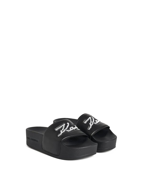 KARL LAGERFELD: Sandalias online - Sandalias - Negro
