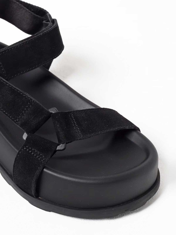 Low logo sandal shop online: MOSCHINO