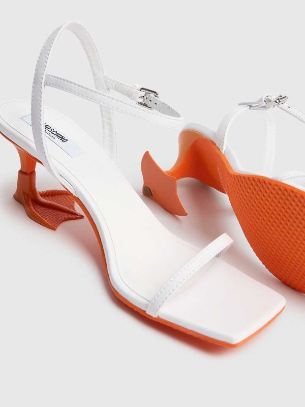サンダル - マルチカラー shop online: MOSCHINO