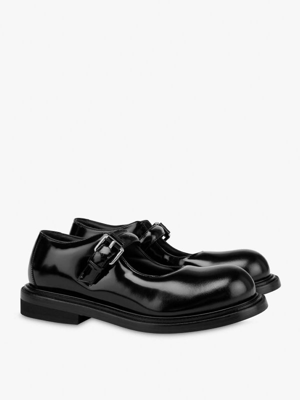 MOSCHINO: flat shoes online - Mary Jane Olivia