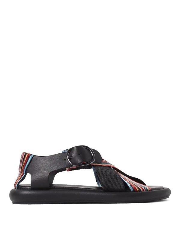 PAUL SMITH: Sandales - Sandales - Noir