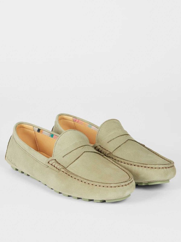 PAUL SMITH: Mocassins & Chaussures bateau online - Mocassins - Vert