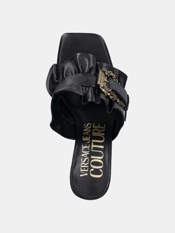 Mules - Noir shop online: VERSACE JEANS