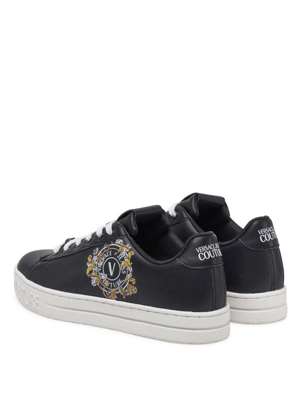 The Best Shops VERSACE JEANS: trainers - Court Baroque Emblem Sneakers