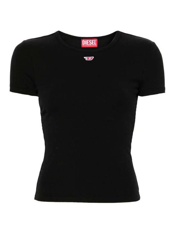DIESEL: T-shirts - T-Shirt - Schwarz