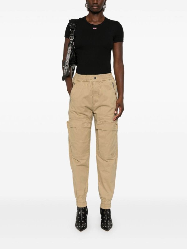 DIESEL: T-shirts online - T-Shirt - Schwarz