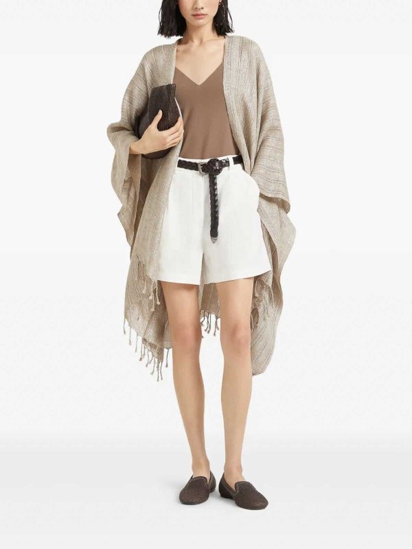 BRUNELLO CUCINELLI: トップス＆タンクトップ online - トップ/タンクトップ - ブラウン