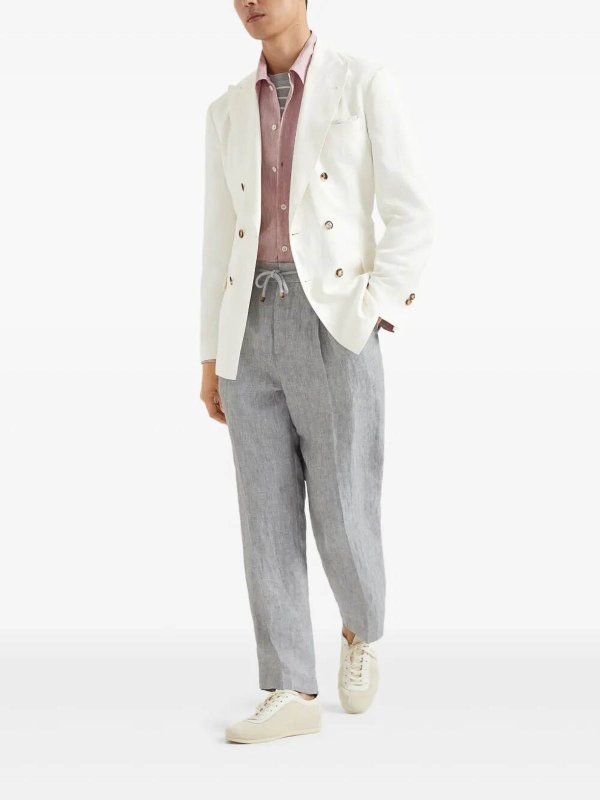 BRUNELLO CUCINELLI: カジュアルトラウザー online - カジュアルパンツ - グレー