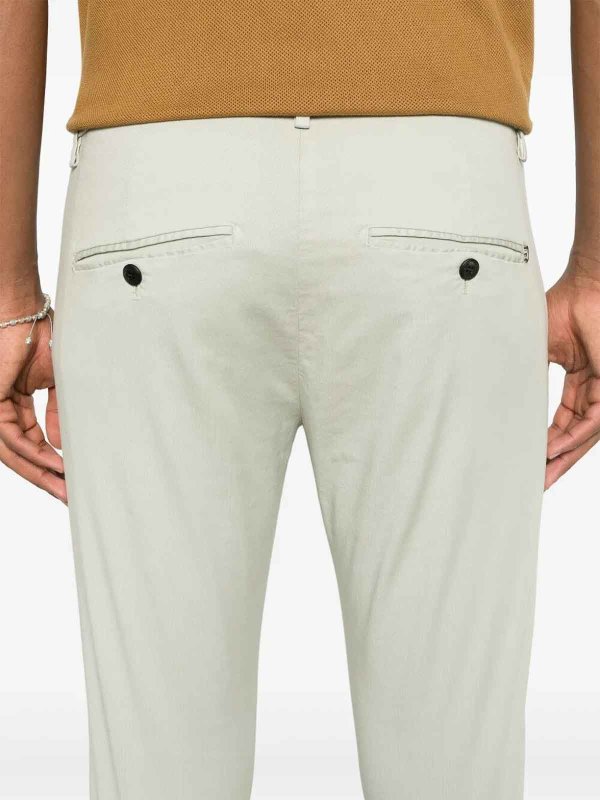 カジュアルパンツ - 緑 shop online: DONDUP