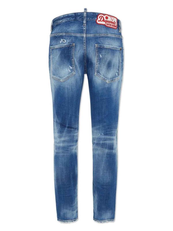 DSQUARED2: Bootcut online - Bootcut Jeans - Dunkelblau