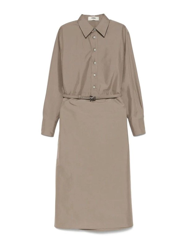 FENDI: knee length dresses - Dress