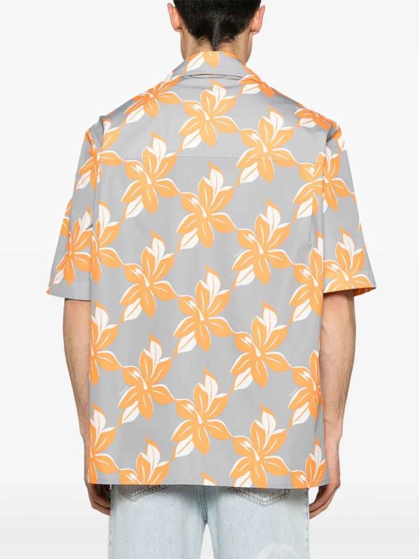 The Best Shops GUCCI: shirts - `Twist Fl On Pop` Print Shirt