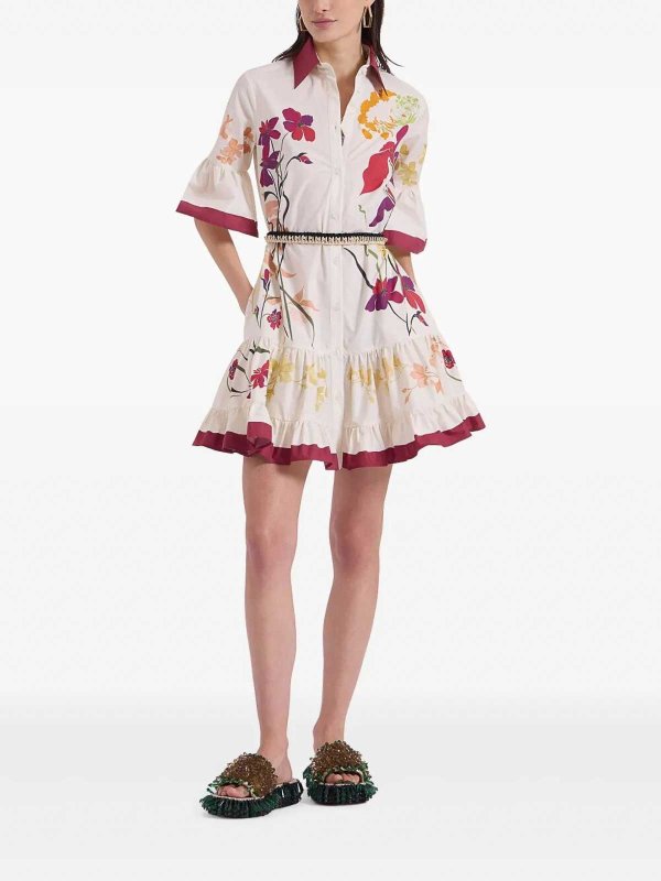 LA DOUBLEJ: ニーレングスドレス online - 膝丈ドレス - 白