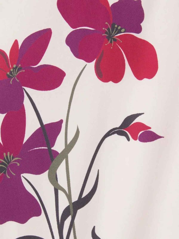 膝丈ドレス - 白 shop online: LA DOUBLEJ