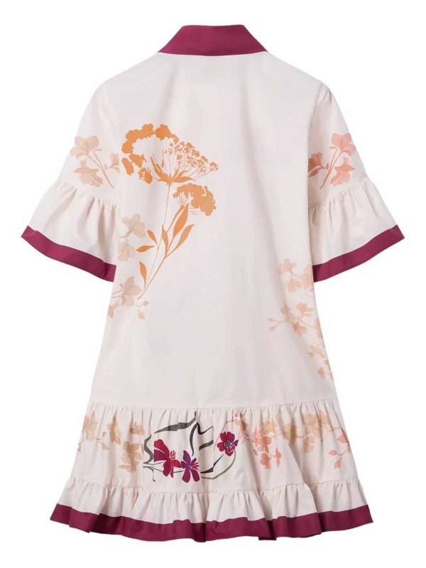 LA DOUBLEJ buy online 膝丈ドレス - 白