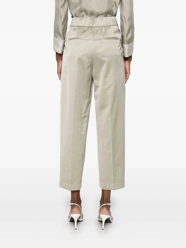 カジュアルパンツ - ライトブルー shop online: PESERICO