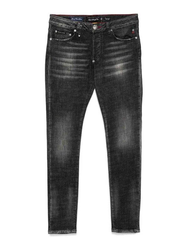PHILIPP PLEIN: jeans bootcut - Jeans `racing club