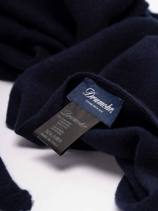 DRUMOHR: Écharpes online - Écharpe - Bleu Foncé