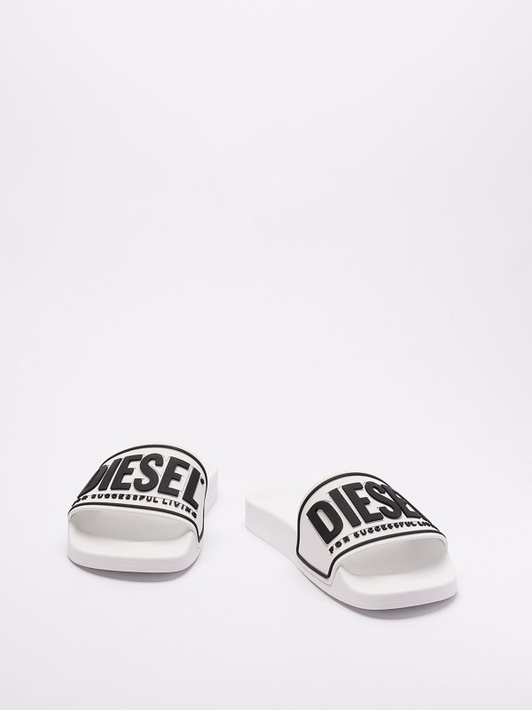 DIESEL: sandali online - `Sa-Mayemi CC W` Slide con logo in rilievo