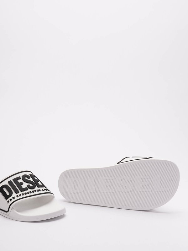 `Sa-Mayemi CC W` Slide con logo in rilievo shop online: DIESEL