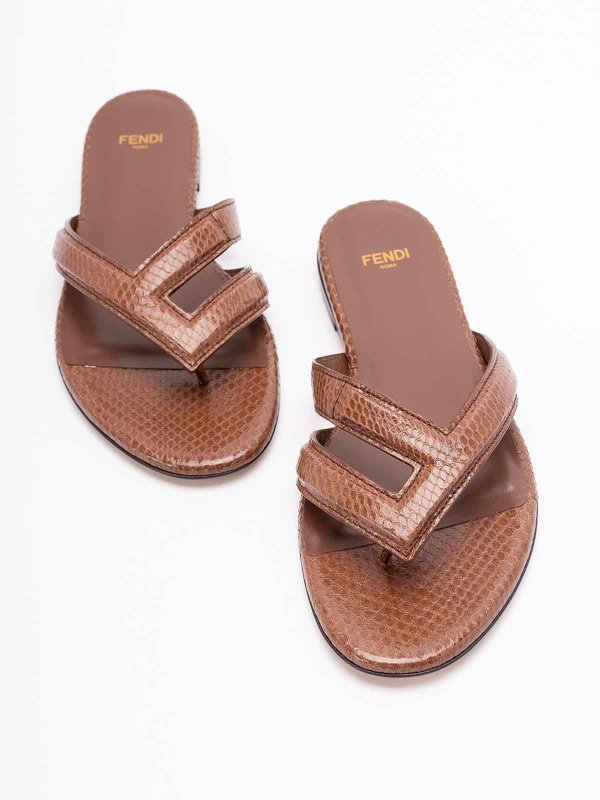FENDI buy online `Ayers` Thong Sandals
