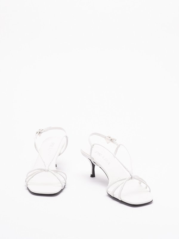 PRADA: sandals online - Leather Sandals