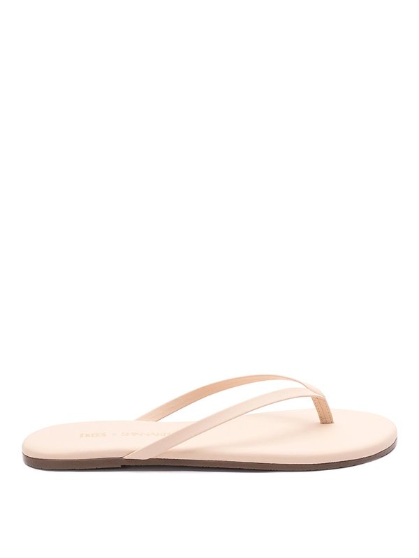 TKEES: Sandalen - Sandalen - Hellbeige