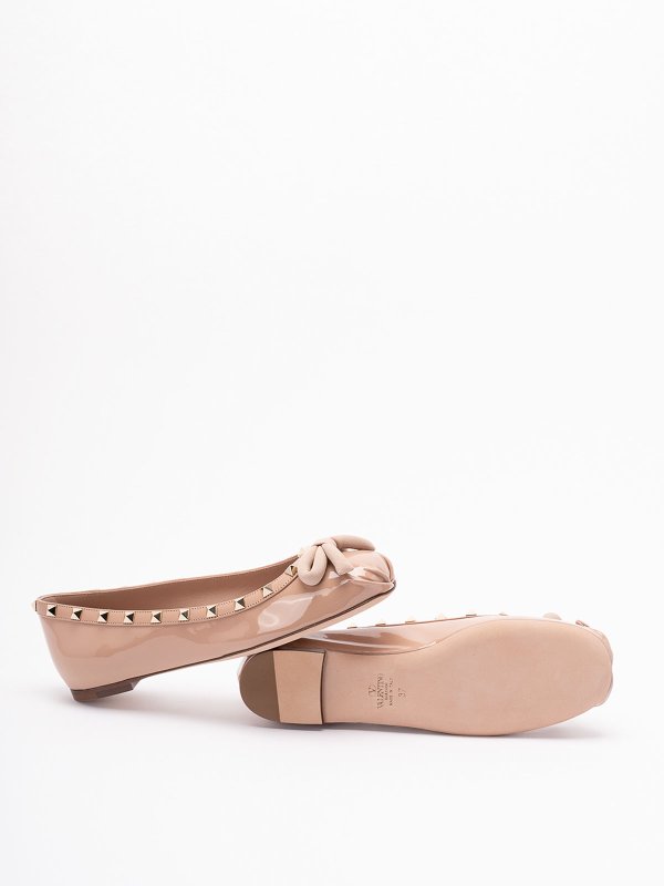 `Rockstud` Ballerinas shop online: VALENTINO GARAVANI