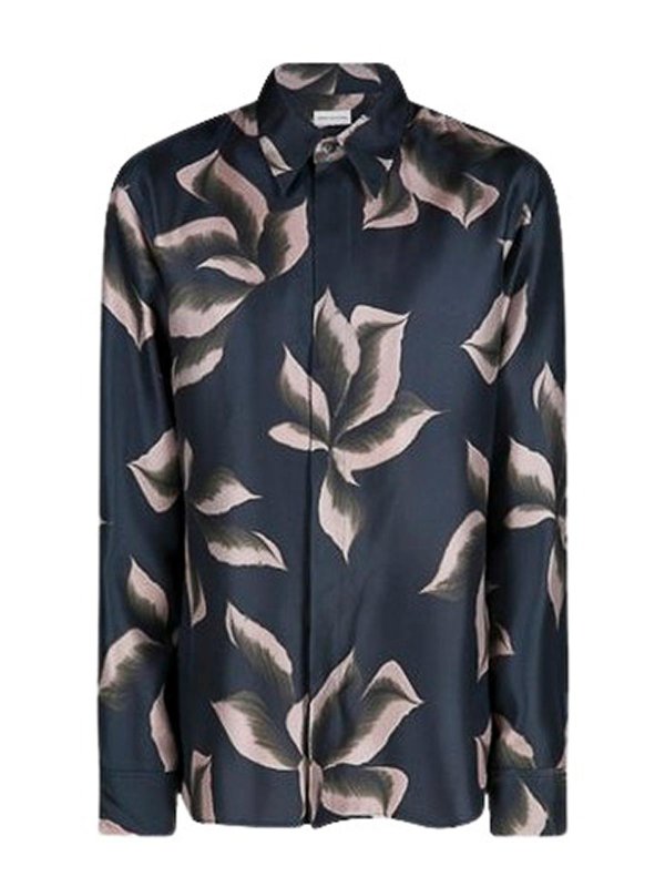 DRIES VAN NOTEN: Camisas - Camisa - Azul