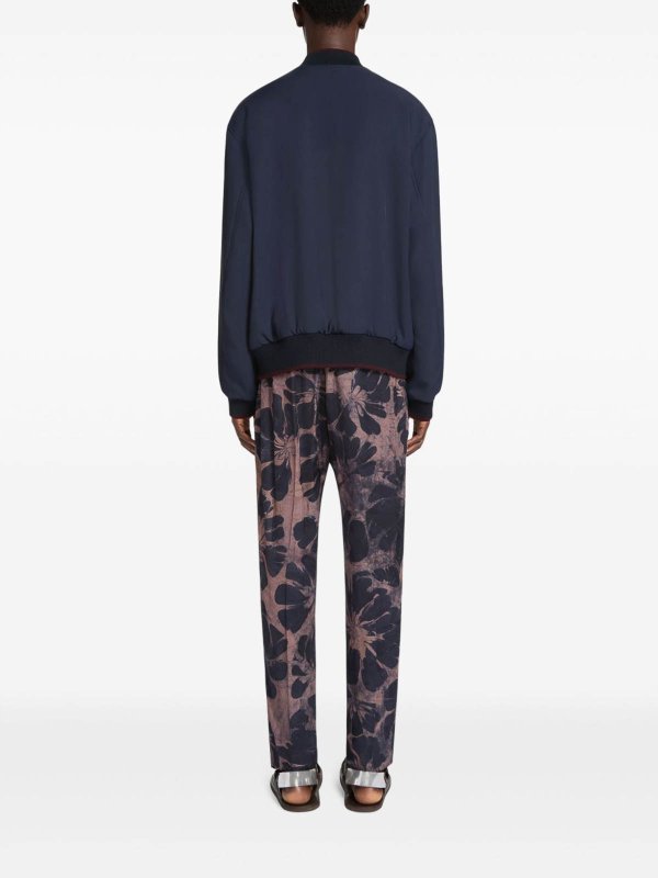 Viscose Floral Trousers shop online: DRIES VAN NOTEN