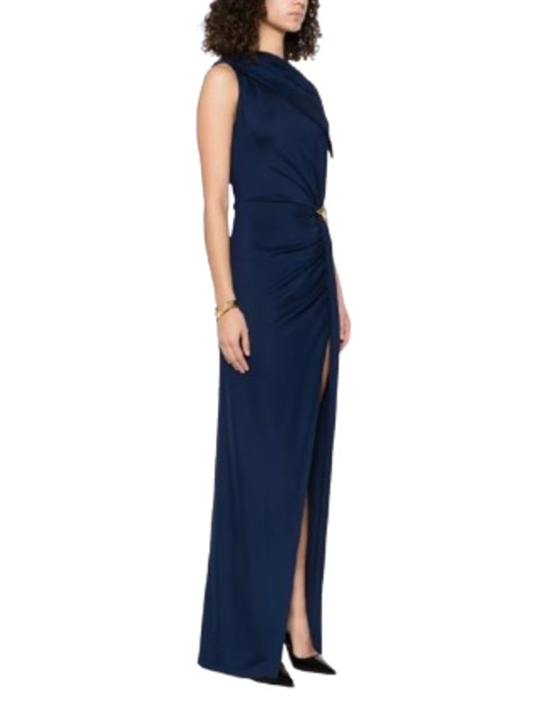 The Best Shops ELISABETTA FRANCHI: knee length dresses - One-Shoulder Viscose Dress