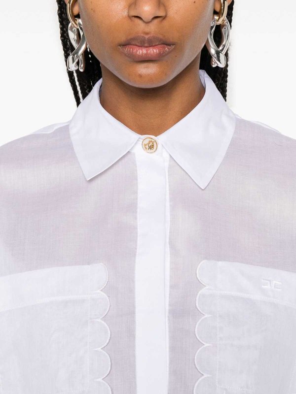 ELISABETTA FRANCHI: Hemden online - Hemd - Weiß