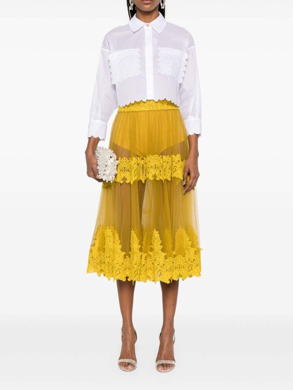 The Best Shops ELISABETTA FRANCHI: Hemden - Hemd - Weiß