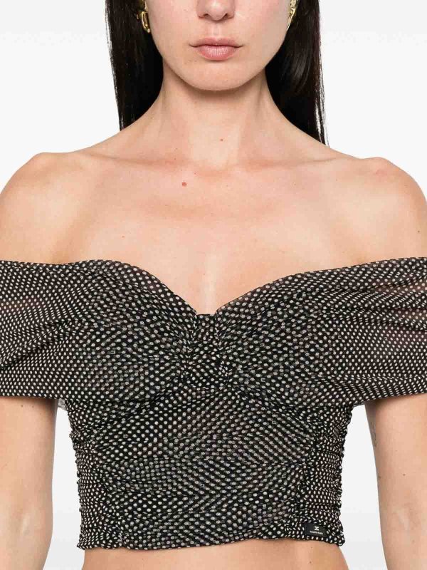 ELISABETTA FRANCHI: トップス＆タンクトップ online - トップ/タンクトップ - 黒