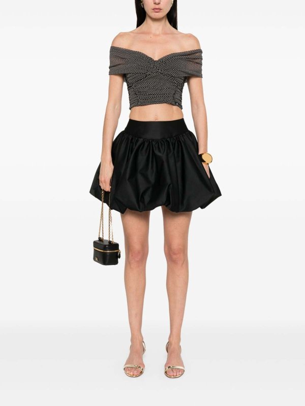 トップ/タンクトップ - 黒 shop online: ELISABETTA FRANCHI