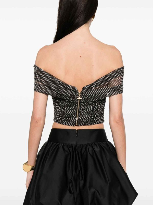 ELISABETTA FRANCHI buy online トップ/タンクトップ - 黒