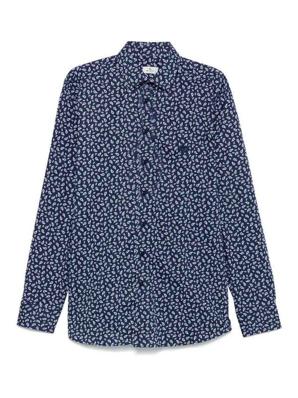 ETRO: shirts - Paisley Print Shirt