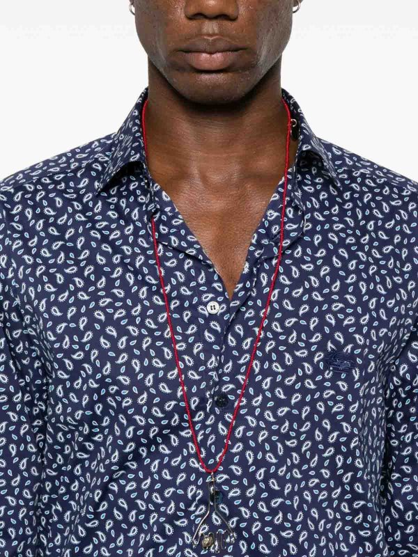 The Best Shops ETRO: shirts - Paisley Print Shirt
