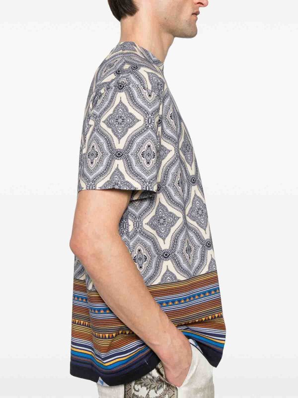 ETRO: Tシャツ online - Tシャツ - マルチカラー