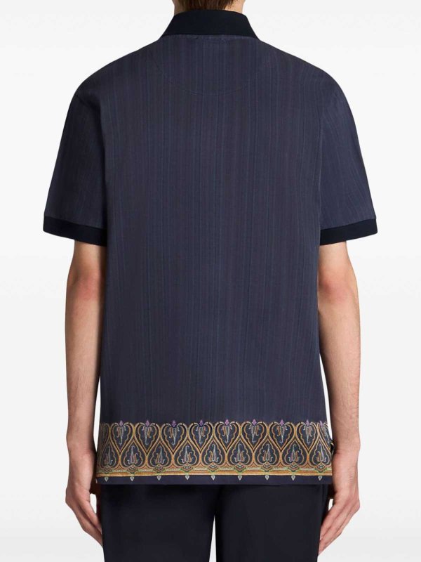 ETRO: polo shirts online - Striped Polo