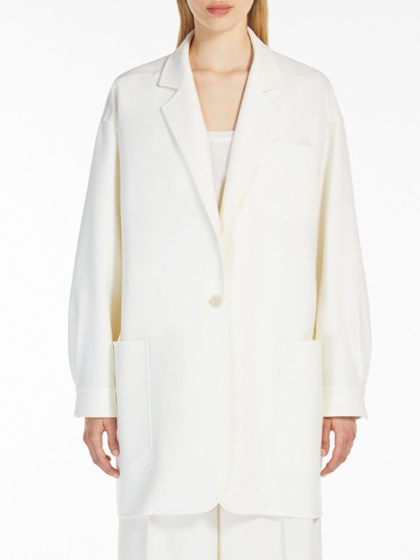 The Best Shops Max Mara: Casualjacken - Casualjacke - Weiß