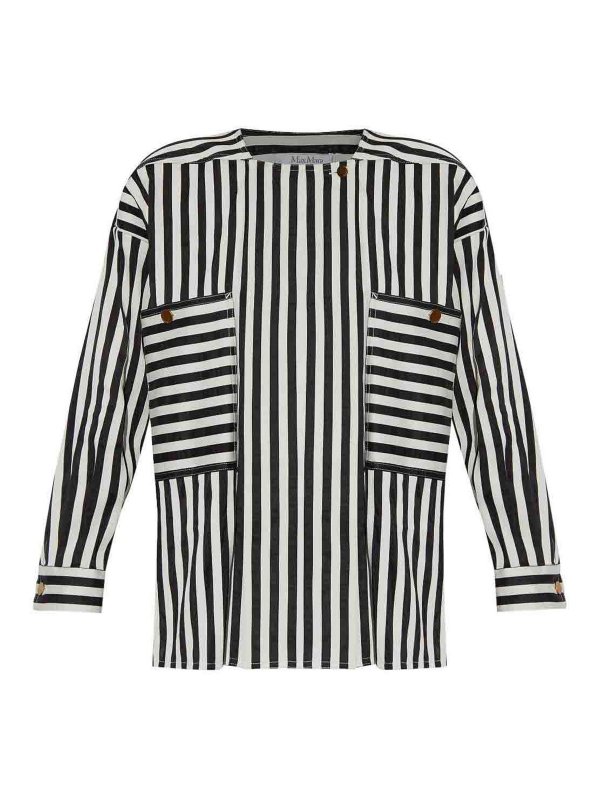 Max Mara: Camisas - Camisa - Blanco