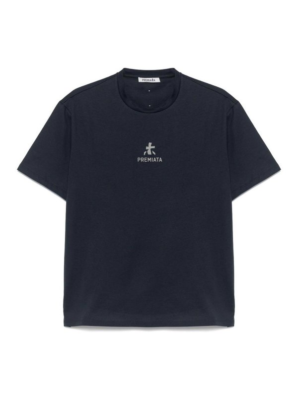 PREMIATA: t-shirt - T-shirt di cotone con logo